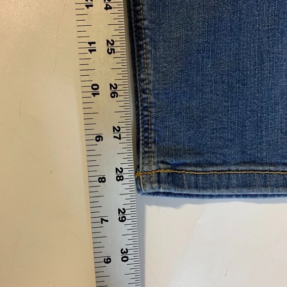 Mango Women's NOA‎ High Rise Cotton Stretch Tapered Denim Jeans Size 10 - Picture 14 of 14